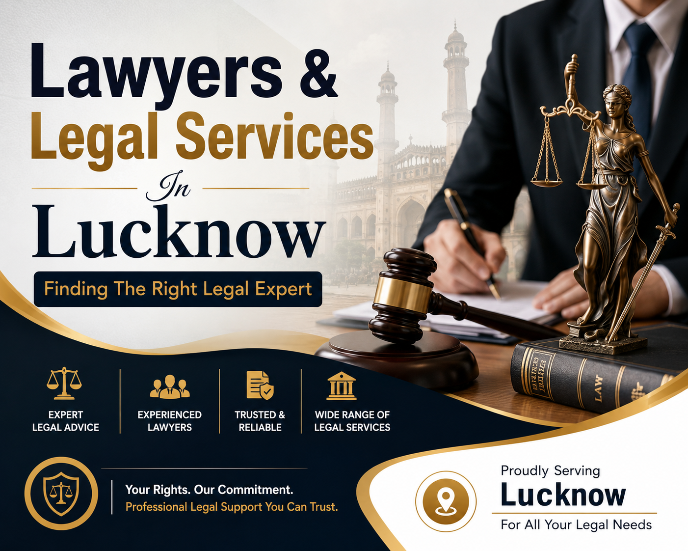 Lawyers & Legal Services In Lucknow - Finding The Right Legal Expert